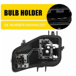VW Golf 6 MK6 2009-2013 Tagatulede lambi tr&uuml;kkplaat Parem/Vasak Tagumine v&auml;limine tagatulede hoidik Lambid ei kuulu komplekti 1pc left