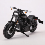 Maisto 1:18 2022 Fat Bob 114 Mootorratas Auto Simulatsioon Sulamist Auto Mudel must