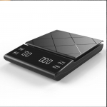 Nutikas kohvi elektrooniline kaal &Uuml;lit&auml;pne digitaalne taimeriga LCD kaal 3kg/0,1g Kohvi tasakaal Kaalumiskaal k&ouml;&ouml;ki