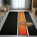 Retro H-Harleys Racing Moto Elutuba libisemiskindel ala vaip Pehme vaip magamistuppa Laste m&auml;ngutuppa Diivani, Kodu kaunistus Uksematt Kingitus 80x120cm