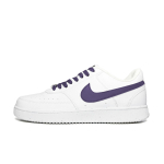Nike Court Vision 1 Slip Resistant Abrasion Resistant Low top Skateboard Shoes Men's White Purple DH2987-101(Team-1205-)-Random packaging bags 44 blue