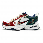 Nike Air Monarch 4 Qinghe Creative, &Otilde;nneliku Hobuse Nahast Polsterdus, Kulumiskindel Madalad Paksude Talladega Tennised Unisex 415445-102(Team1351-) 37.5