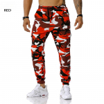 Meeste P&uuml;ksid Camouflage Jooksup&uuml;ksid V&auml;lispordi P&uuml;ksid Jalgpalli Treeningu Fitness P&uuml;ksid Vabaaja Dressip&uuml;ksid Mehed S punane