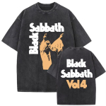 Pestud Vintage Heavy Metal Rock B&auml;ndi Black Sabbath T-s&auml;rgid Ozzy Osbourne Igavesti &Ouml;&ouml;s T-s&auml;rgid Meeste &Uuml;le Size T-s&auml;rgid 2XL beige