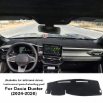 Dacia Duster 3 2024 2025 2026 jaoks Auto Armatuurlaud Kate Flanellmatt V&auml;ltige Valgusmatti Dacia Duster 2024 Tarvikud. Regular Style LHD