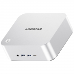 MACO Mini PC Barebone AMD Ryzen 7 8845HS DDR5 5600MHz USB4 WiFi6 4K/8K 4-ekraani Windows 11 M&auml;ngu NUC PC