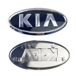 Auto esiosa kapoti embleem Tagumine pagasiruumi m&auml;rk KIA Sportage Ceed sorento Cerato Picanto Soul Stonic K3 K5 Rio optima Tarvikud black