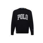 Polo Ralph Lauren Logotr&uuml;kiga &Uuml;mmarguse Kaelusega Huppar Meeste huppar Must 710823896-002 M black
