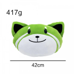 KUUM uus 42cm The Weeknd Kiss Land pl&uuml;&uuml;sist m&auml;nguasjad Multifilmi armsad pehmed t&auml;idisega rohelised rebase nuku-m&auml;nguasjad lastele s&uuml;nnip&auml;evaks j&otilde;ulukingiks 42cm