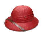 Vintage Briti maadeuurija &otilde;lgk&uuml;bar - Unisex Vietnami s&otilde;ja armee stiilis p&auml;ikesem&uuml;ts, suvine džungli kaevurite kiiver M(56-58cm) punane