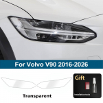 Volvo V90 2016-2026 jaoks Suitsumust K&otilde;rgl&auml;ikega Eelt&ouml;&ouml;deldud TPU Autode Esitulede Kaitsekile PPF Kriimustusvastane Vin&uuml;&uuml;lkile Kate Komplekt For V90 16-26 CLR