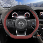 Nahast auto roolikatete komplekt Nissan Sentra Versa Kicks Qashqai X-Trail Juke Terra 2022 2023 2024 2025 2026 Tarvikud black