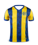 2025-26 Kuum M&uuml;&uuml;k Meeste Rosario Central 3D Prinditud L&uuml;hikeste Varrukatega Jalgpalli L&uuml;hikeste Varrukatega Noorte Treening T-s&auml;rk XS white
