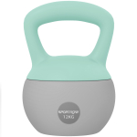 12KG pehme kettlebell, kettlebell libisemiskindla k&auml;epidemega koduse j&otilde;usaali, raskuste t&otilde;stmise, j&otilde;utreeningu jaoks, roheline/hall 21 x 21 x 30 cm