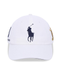 POLO RALPH LAUREN Big Pony 20. aastap&auml;eva nokkm&uuml;ts - Valge White/One white