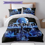 Casper POSTER Voodipesu Tekikott Padjap&uuml;&uuml;r Kodu Kaunistus S&uuml;nnip&auml;evakingitus (1 * tekikott + 2 * padjap&uuml;&uuml;ri, ilma s&uuml;damikuta) 135x200cm