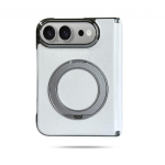 Premium Nappa Nahast Kaanega IPhone 18 Fold Sisseehitatud 360 P&ouml;&ouml;rleva Hoidikuga Magnetiline iPhone 18 Fold