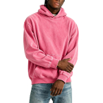 Meeste vintage pesuga pikkade varrukatega kapuutsiga pusa, vabaaja pullover sviiter igap&auml;evaseks kandmiseks M pink