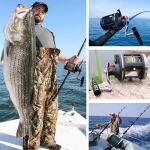 Baitcasting Reel 14+1BB Smooth Drag Wheeel Boat mageveep&uuml;&uuml;gitarbed Merep&uuml;&uuml;gi trollingrull 3000