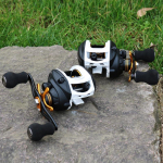 P&uuml;&uuml;girull 9+1 BB Bassi p&uuml;&uuml;girull Baitcasting Reel magnetpiduris&uuml;steemiga &otilde;ngen&ouml;&ouml;ri ratas Left hand Reel