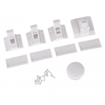 Magnetiline kapisahtelkapp 1 v&otilde;tmega k&uuml;lmiku lukuga, laste turvalisus