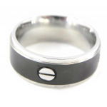 Bague Homme 'Peaceful' 62 h&otilde;be