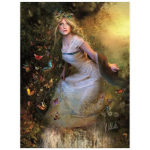 Teemanttikandid ristpistes 5D DIY Teemantmaaling Liblikas T&uuml;druku pilt Rhinestonest Teemantmosaiigist Kodukaunistus 20X30CM