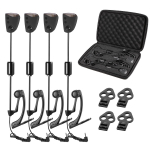 Lixada Fishing Swinger Set Carp Fishing Bite Indicator Swinger Digital Fishing Alarm LED Bite Swinger Set