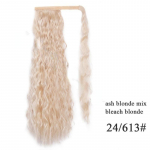 Corn Wavy Long Ponytail s&uuml;nteetiline juuksepael Clip juuksepikendustel Ombre hobusesaba 24/613