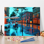 Kunst DIY maalimine numbrite j&auml;rgi Teemantmaal &Otilde;limaal Hobid Kodusisustus Digitaalne &otilde;limaal Numbrite maalimine 40x50cm no frame