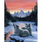 Teemantmaaling Hundi k&auml;sit&ouml;&ouml;komplekt t&auml;is &uuml;mmargune/ruudukujuline teemant 5D DIY teemantloomade tikandid k&auml;sit&ouml;&ouml; kodukaunistus Full Round (20X30CM)