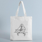 T&uuml;drukute printimine Naiste l&otilde;uendist ostlemise &otilde;lakott Moodne korduvkasutatav kokkupandav reisikott