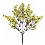 HOW-E Simulatsioon Gypsophila k&auml;sitsi valmistatud realistlik kunstsiidist lill Elutruu v&otilde;lts Babysbreath siseruumides kollane