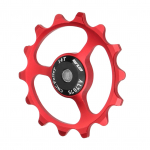 12T/14T MTB jalgratta tagumine k&auml;iguvahetaja Jockey ratas 9/10/11 Kiirusejuhiku rihmaratta jalgrattaosad 14T punane