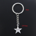 Moodne v&otilde;tmehoidja 23x20 mm t&auml;heplaadid unistuste ripatsid DIY meeste ehted auto v&otilde;tmehoidja r&otilde;nga hoidik, suveniir kingituseks h&otilde;be