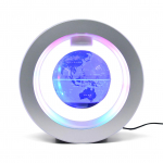 Ujuva maakera 4-tollise magnetilise levitatsiooniga p&ouml;&ouml;rlev maailmakaart mitmev&auml;rvilise valguse alusega Multicolor LED Globe  BL-2-EU Plug