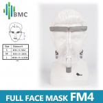 BMC F4 T&auml;isn&auml;omask CPAP Automaatne CPAP BiPAP Mask Soovide peakate uneapnoega norskavatele inimestele S