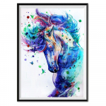 5D Teemantmaal DIY Metsloomad T&auml;ielik Teemant K&auml;sitsi Valmistatud Teemanttikand Mosaiikmuster Kodu Elutoa Kaunistus Kingitus 30x40cm