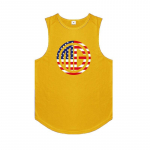 Muscleguys meeste suvine lihtne lihaspluus, mugavad j&otilde;usaalivestid, hingav varrukateta T-s&auml;rk, j&otilde;usaal, valge, vabaaja maika, fitness M must