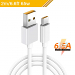 Fonken Oppo Type C kaabel USB kaabel 65w &uuml;likiire laadimise super vooc laadimiskaabel 2M