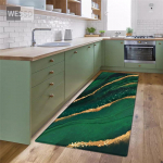 Rohelisest marmorist k&ouml;&ouml;gimatt Libisemiskindel smaragdvaip elutoa jaoks magamistoa vaibad voodialuse ala Vaiba vannimatt 60x180cm