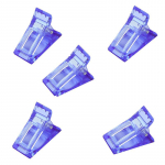 5 tk Nail Art Crystal k&uuml;&uuml;nevormi kinnitusklamber k&uuml;&uuml;nekunsti t&ouml;&ouml;riistad Kristallliimklamber Crystal Delay liimi seadistusklamber