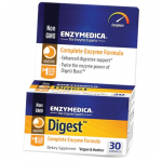 T&auml;ielik ens&uuml;&uuml;mi valem, Digest, Enzymedica 30 kapslit (69466004) 30caps