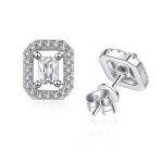 0,3-karaadised D v&auml;rvi Moissanite naastk&otilde;rvar&otilde;ngad naistele 925 Sterling h&otilde;bek&otilde;rvar&otilde;ngas S&auml;delevad pulmaehted Kingitused 0.3ct h&otilde;be