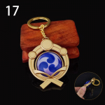 1 tk v&otilde;tmehoidja Ganyu v&otilde;tmehoidja Luminous Vision Lnazuma m&auml;ng Genshin Impact Eye Of Original God Toy 17