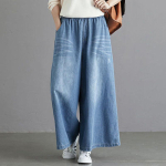 Mom Teksad Laia s&auml;&auml;rega p&uuml;ksid Naiste p&uuml;ksid K&otilde;rge v&ouml;&ouml;kohaga Jean Baggy Riided Korea mood Naiste riided T&auml;navar&otilde;ivad Y2k Urban Soe XXXXXL gray