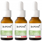 Dr.PONG+ 28D valgendav drooni akne seerum, 2% BHA, tsink PCA, niatsiinamiid, 15 ml. x 1/3 tk 15 ml. x 3 pcs