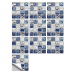 1 komplekt 10 tk isekleepuv plaat 3D kleebis K&ouml;&ouml;gis Vannitoa seinakleebis kaunistus One Size