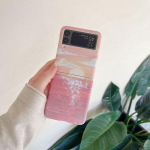 Samsung Galaxy Z Flip 4 Case Love k&auml;ev&otilde;ru kokkupandav &uuml;mbris Samsung Z Flip 3 5g Zflip4 p&otilde;rutuskindel pehme silikoonist tagakaas Galaxy Z Flip 4