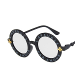 Laste p&auml;ikeseprillid Poistele T&uuml;drukutele &Uuml;mmargused prillid UV-kaitseprillid hall